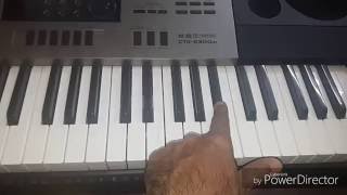O  Sathi Re tere bina bhi kya jina Piano tutorial