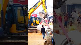 Beku Unload Big Pipe | Xcmg | বেকু গাড়ি #short #shorts #beku #youtubeshorts