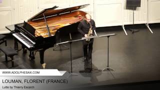 Dinant 2014 - LOUMAN, Florent (Lutte by Thierry Escaich)