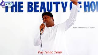 పంచగాయములు పొందిన ప్రభువా live Worship Song Pas Isaac Tony #nissipentecostalchurch #pastorisaactony