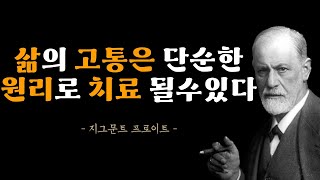 고통을 버틸수 있는 마음가짐 | 고통의 원인은 나 자신을 해결하는데 있다 | 지그문트 프로이트 | 명언 | 지혜 | 오디오북