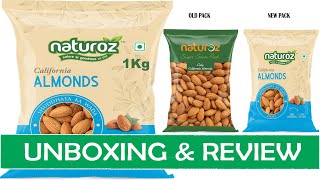 Naturoz Daily California Almonds  (1 kg) | 100% Natural Premium California Almond \u0026 California Badam