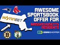 How to use INSANE SPORTS BETTING PROMOS for WynnBet Sportsbook | Best Promo Codes for Massachusetts