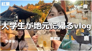 【vlog】生まれ故郷の奈良の魅力紹介しながらノープランでのんびり散策してきた🦌🐾👟