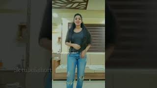 avantikamohan thoovalsparsham serial actor fun videos dance #