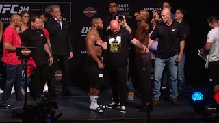 UFC 214 weigh-ins: Daniel Cormier and Jon "Bones" Jones come face-to-face one final time