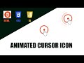 Animated Cursor Icon Javascript || Animated Cursor Icon || How To Make Animated Cursor || Javascript