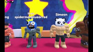 WE PLY GYM STAR IN ROBLOX