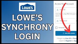How to Login Lowes Synchrony Bank Account 2024?