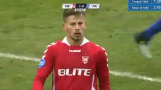 Vejle vs  Fremad Amager 1-1 Goals Denmark