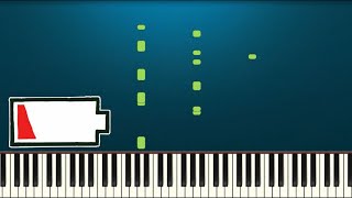 All mobile phones low battery sounds in synthesia