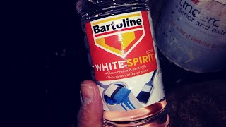 Bartoline white spirit cleaning