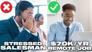 From Unhappy Salesman to Happy $70K/Yr Remote Digital Marketer