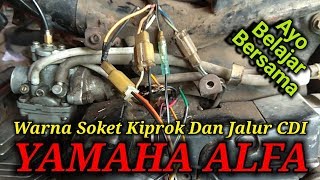 ILMU PENGAPIAN 2 TAK YAMAHA ALFA❗UNTUK YANG BELAJAR KABEL PENGAPIAN DAN KELISTRIKAN