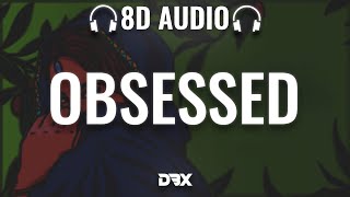 Obsessed : 8D AUDIO🎧 |  Riar Saab, Abhijay Sharma | (Lyrics)