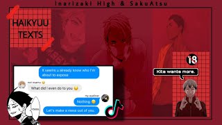 ❞𝑬𝒙𝒑𝒐𝒔𝒊𝒏𝒈 𝑨𝒕𝒔𝒖𝒎𝒖 𝒃𝒖𝒕-?❞ Haikyuu texts l Atsumu's TikTok (Inarizaki High ft. Sakusa) l spicy 🔞