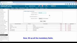 Sign documents - eMedPractice