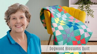 How to Make a Dogwood Blossoms Quilt - Free Project Tutorial