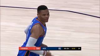 Russell Westbrook Delivers Triple-Double in Thunder Win over Jazz