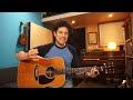 bob dylan blowin in the wind one finger guitar lesson and tutorial