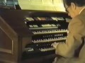 Eric Lord Playing the Conn 652 electronic theatre organ in 1985