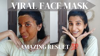 അങ്ങനെ ഞാനും try ചെയ്തുViral Face Mask 😯 Amazing Result 💯 😍| Ashna #facepack#viral#facemask#trending