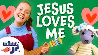 JESUS Loves Me 💕 | Learn Kids Christian Songs 🌼 God's Greenhouse 🌼