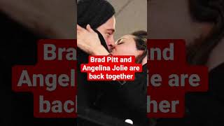 Brad Pitt and Angelina Jolie are back together #shortsvideo #shortviral #shirtvideo #bradpitt