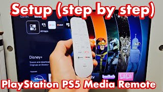 How to Setup 'Playstation Media Remote' for PS5 (step by step)