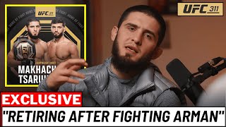 Islam Makhachev Announces His Retirement Before Arman Tsarukyan Fight!