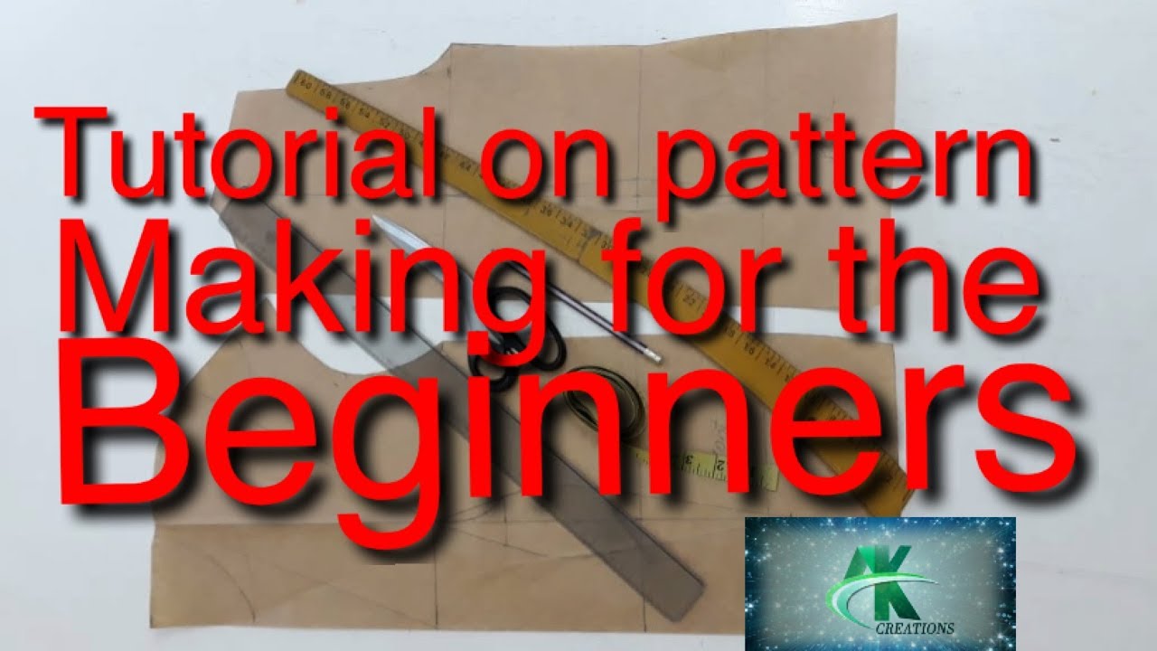 Lesson1 Tutorial On Basic Pattern Making For Beginners Youtube