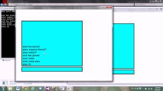 Simple chatting program in C++/SFML