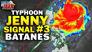 Typhoon Jenny Signal Number 3 Na Sa Batanes | Weather Update Today October 4 2023