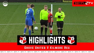 Grove United v Kilmore Rec Youth - Under 16 Seventh Divisional Cup Final - December 2023