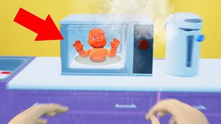 I ACCIDENTALLY MICROWAVED MY BABY! (Mother Simulator)