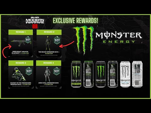 How To Unlock Exclusive Monster Energy Skins in MW3