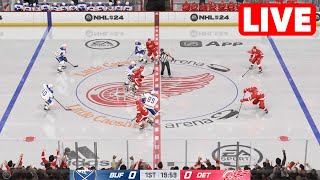 NHL LIVE🔴 Buffalo Sabres vs Detroit Red Wings - 7th April 2024 | NHL Full Match - NHL 24