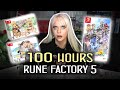 It's been CRAZY! 100 Hours in Rune Factory 5 + Unboxing the Limited Editions