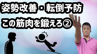 【自律神経】姿勢改善・転倒防止にこの筋肉を鍛えろ！②20210206