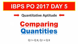 Comparing Quantities Problems , Quantitative Aptitude For IBPS PO | CLERK , IBPS RRB PO| CLERK