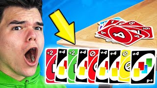 TROLLING With A FULL DECK Of ACTION CARDS! (Uno)