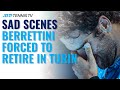 Matteo Berrettini Devastating Injury vs Zverev 😞 | Nitto ATP Finals 2021