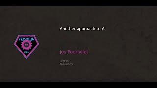 Another approach to AI | Jos Poortvliet