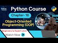 Object-Oriented Programming (OOP) in Python | Chapter 10 Explained #pythondevelopment  #pythonoop