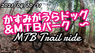 かすみがうらドッグ＆MTBパークからのトレイルライド【2021/04/10-11】