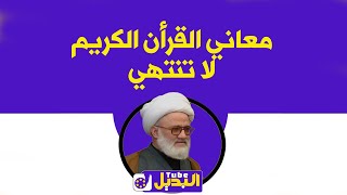 كلمة المرجع اليعقوبي  معاني القرأن الكريم لا تنتهي