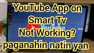 Fixing Youtube App Not Working on Smart Tv /problem solved