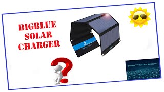 🌞 Descubre el CARGADOR SOLAR PORTÁTIL BIGBLUE | AMAZON 2023 ⚡️