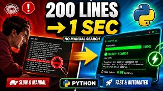Stop Searching Text Files Manually — Python Can Do It in Seconds