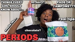 PERIOD TALK: EVERYTHING GIRLS SHOULD KNOW | FEMININE HYGIENE TIPS (2019) VERY HONEST VIDEO